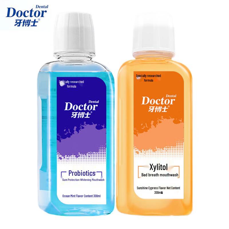 

Dr. Ya Probiotic & Xylitol Mouthwash Duo