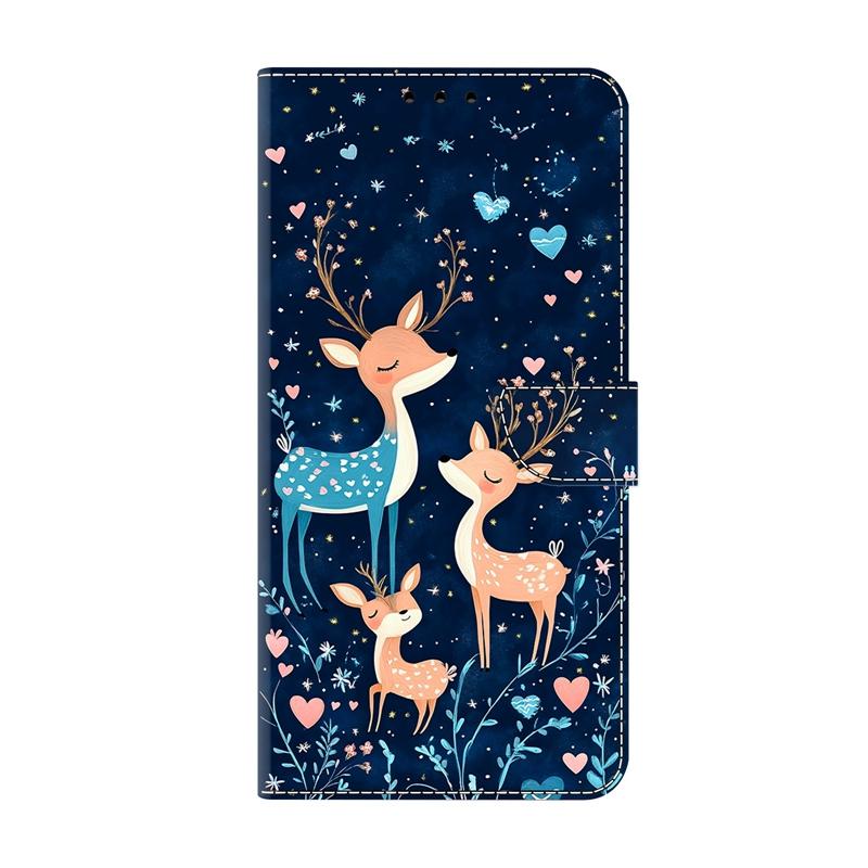 Custodia per Samsung S24 Ultra / S23 Ultra Portafoglio Flip Cover Dipinta per Samsung Galaxy S24 FE S23 FE S24+ Plus Copertura Protettiva Etui