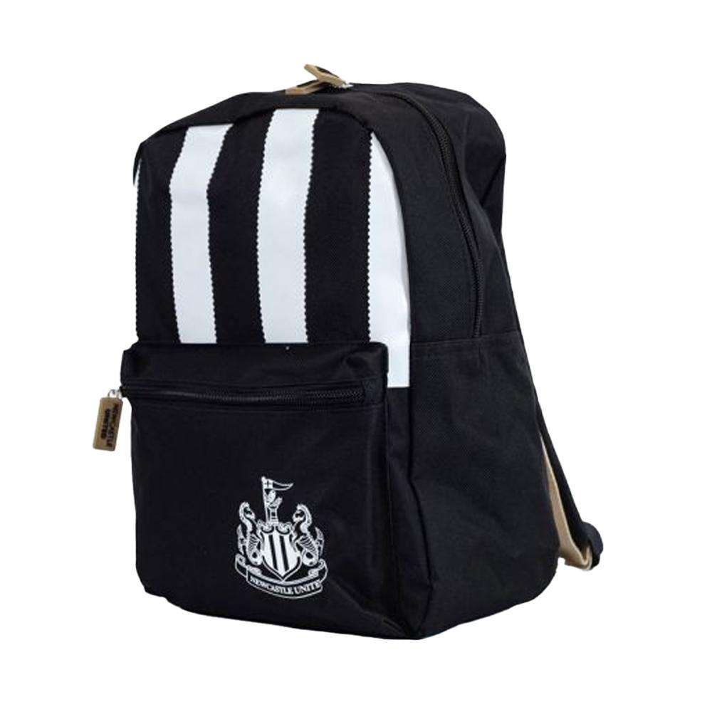 Newcastle United FC Childrens/Kids Stripe Backpack
