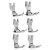 6PCs Presser Foot Single Needle Sewing Machine Accessories Industrial Spare Parts Steel