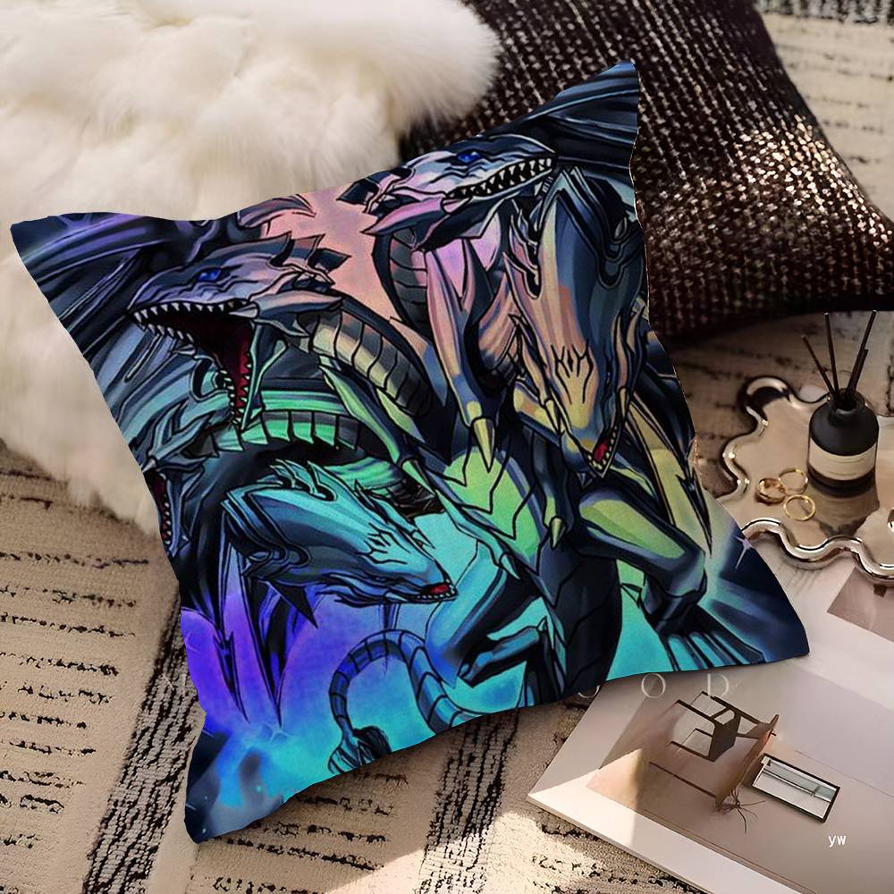 Yu Gi Oh Card Personalized Picture Text Home Decorative Pillows Household Gifts 45X45Cm