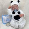 17 Inch Reborn Baby Doll Soft Vinyl Doll Interchangeable Doll