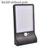 36/48 LED Home Outdoor Patio Solar Street Light Outdoor Balcony Fence Sensor Three Modes IP65 Waterproof Wall Solar Lights