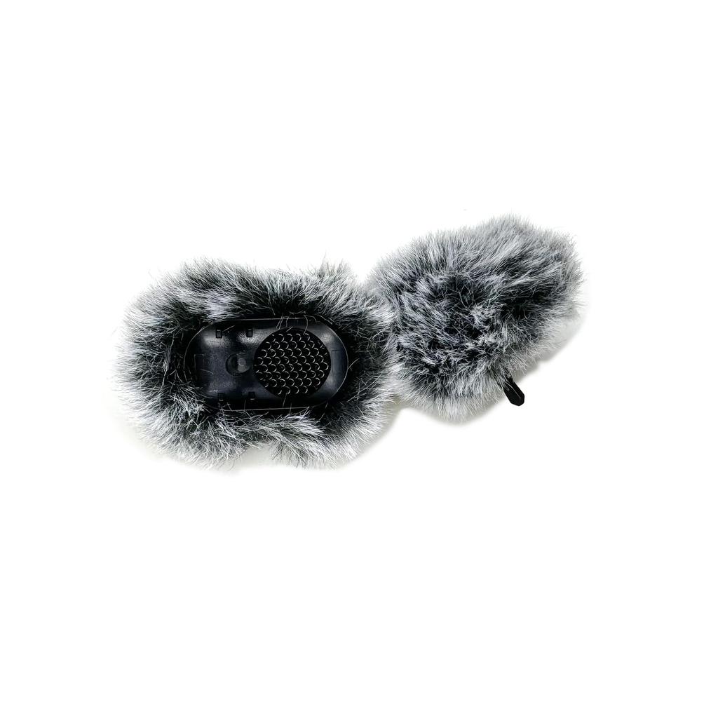 Kimyoaee For DJI Mic 2 Windshield Pocket 3 Lavalier Microphone Accessories Set of 2 Windshield Pop Filter Noise Reduction Foam Gray Windscreen/Osmo -