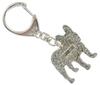 Französische Bulldogge Made in England Kunst Hunde Schlüsselanhänger Sammlung