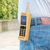 W2 Vier Karten Vier Standby Quadband 2G Retro Bluetooth 4800mAh Mobiltelefon  (golden )