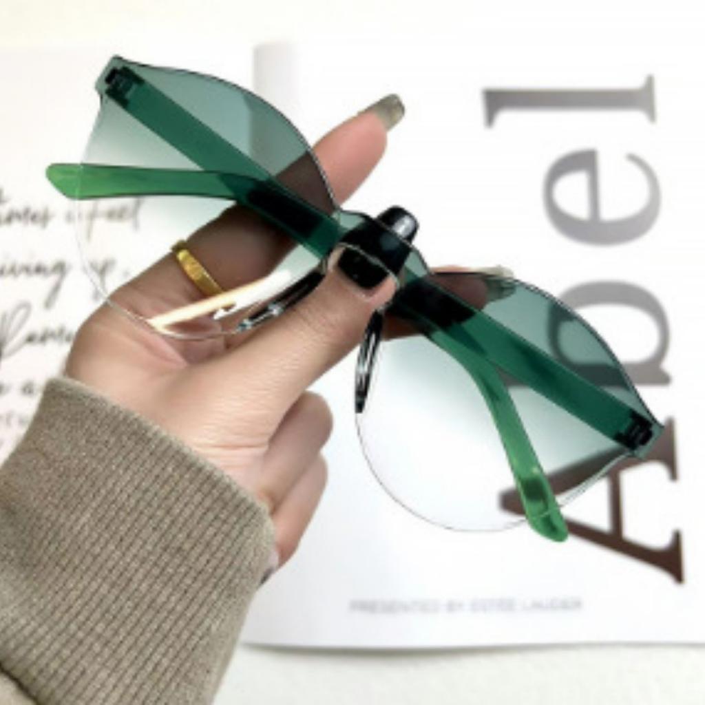 Summer New Round Frame Sunglasses Fashion Beach Jelly Color Sunglasses For Women