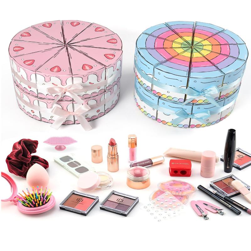 8/10 Bucăți Cutie Cadou din Hârtie în Formă de Tort Triunghiular Cutii Ambalaj Deserturi Bomboane Fursecuri Cadouri pentru Petrecere de Ziua Copiilor Baby Shower