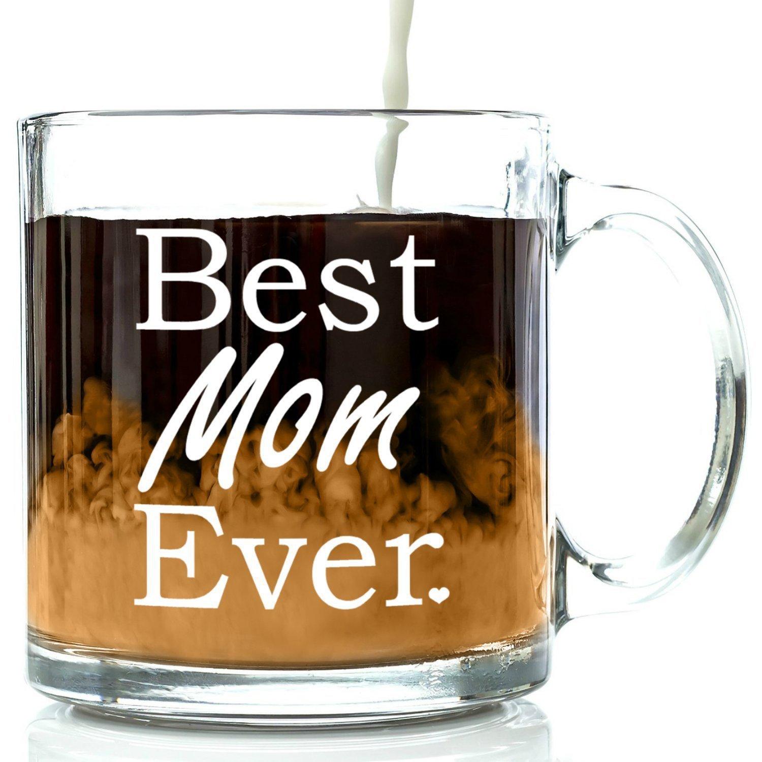 Mother s Day new glass cup coffee mug 400ml