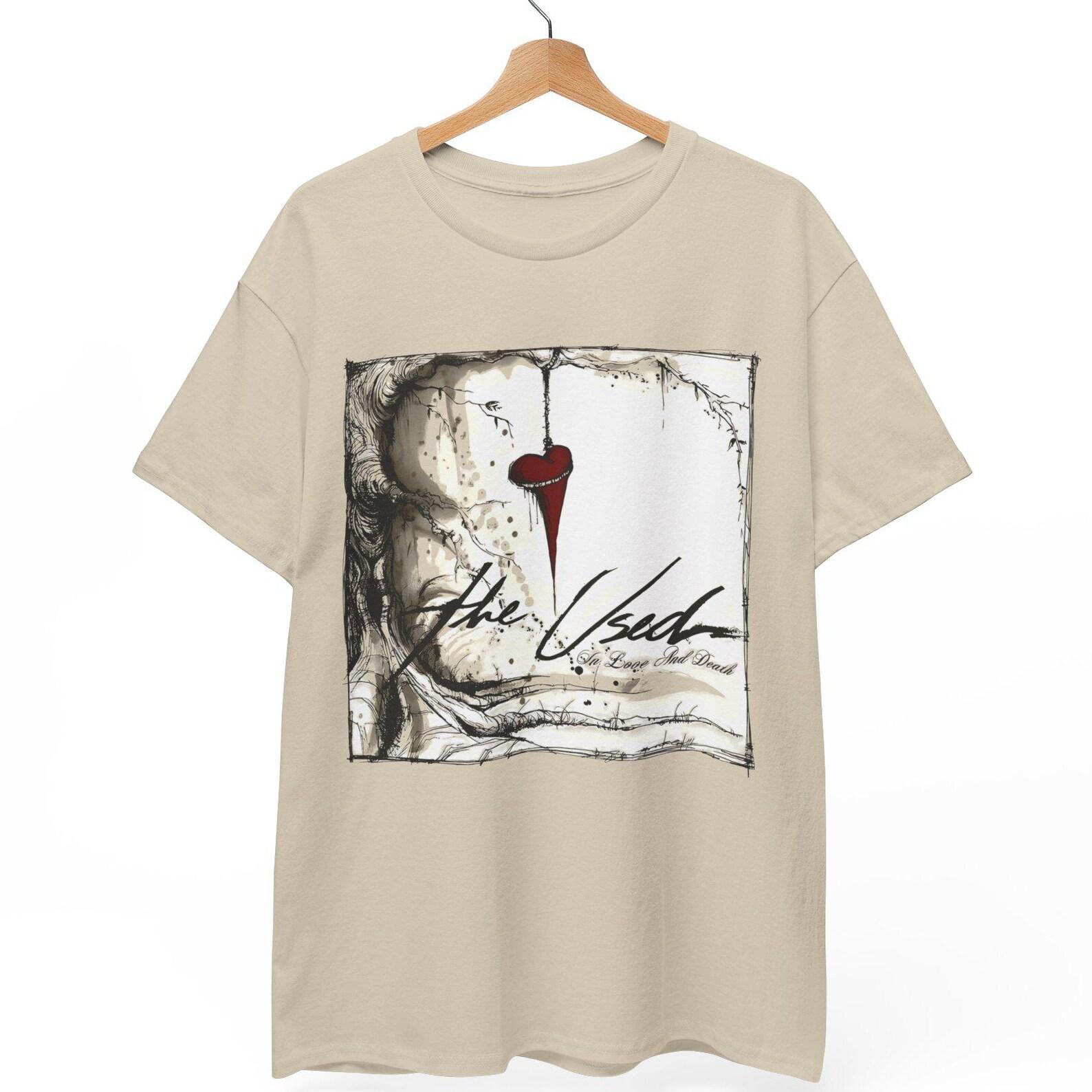 The Used In Love and Death T-Shirt - Emo Post-Hardcore Band Tee - 2000s Alternative Music Shirt - Unisex S to 5XL L
