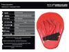 Children's and Adults' Curved Boxing Target Pad for Sanda, Muay Thai, and Taekwondo Training