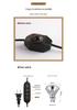 Verstellbare Aroma-Lampe mit Wachsschmelzer und Timer - Dimmbare Schreibtisch- und Ambientebeleuchtung
