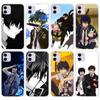 DT48 Blue Exorcist Case for Samsung A04 A14 A23 A34 A54 M23 M33 M52 M53 Realme 10 9 C30S C35 C55 VIVO Y02S Y21 Y33S Y51 X80 Pro Clear Cover