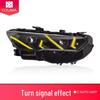 LED Headlight Assembly with RGB Daytime Running Lights for BYD Song Pro 19-24 Models