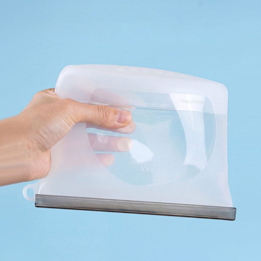 Moisture-proof Refrigerator Food Storage Bag Silicone Fruit Freezer Seal Bag for Kitchen