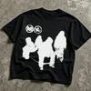 Graphic T-shirt Men Women Vintage Top Hip Hop Streetwear Oversized Tshirt Short Sleeve Casual Clothing Summer Fashion Y2K Tee