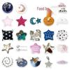 50 Sheets Star INS Style Cute Artistic Decorative Stickers for Scooters, Notebooks, Desktops, DIY Projects