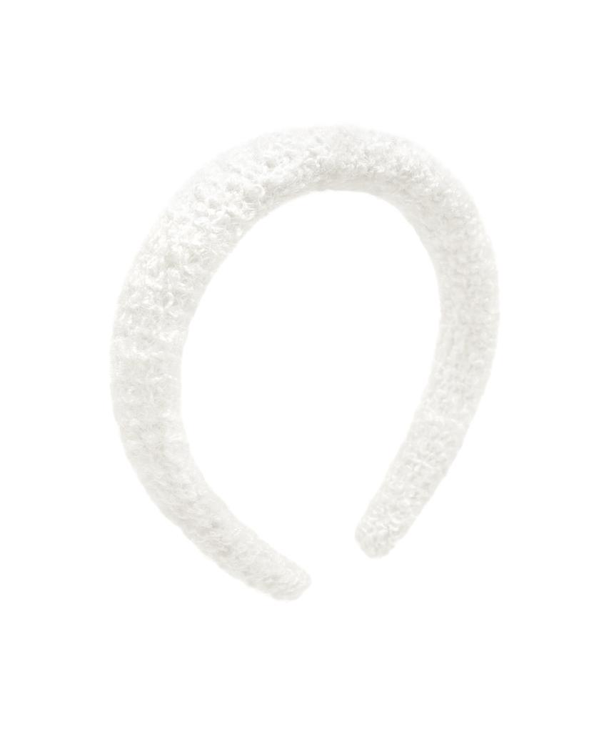 Vvv Boucle Volume Hairband _ White
