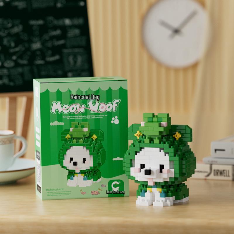 LEGO-Compatible Mini Building Blocks: Cartoon Figurines & Educational Toys
