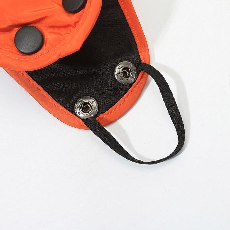 Winter thermal hat, windproof and cold-proof headgear, outdoor reflective labor protection, ear protection, mask, thickened cotton hat.