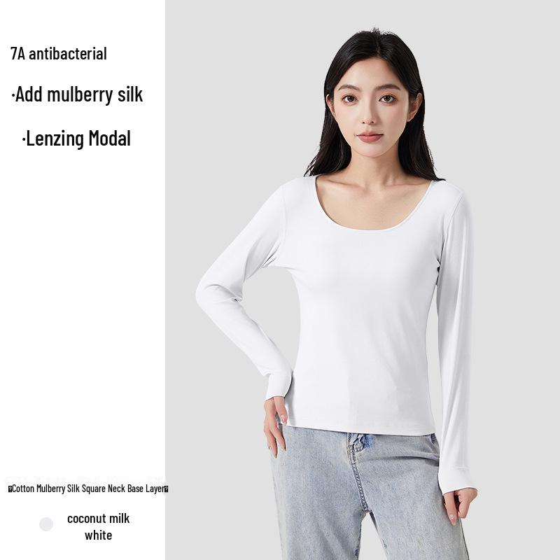 Women's Light Thermal Underwear Set - 80% Cotton, Modal, Spring/Autumn