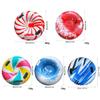 PVC Snow Sledge with Handle Sledding Tube Practical Inflatable Ski Ring  Ski Mat Toy