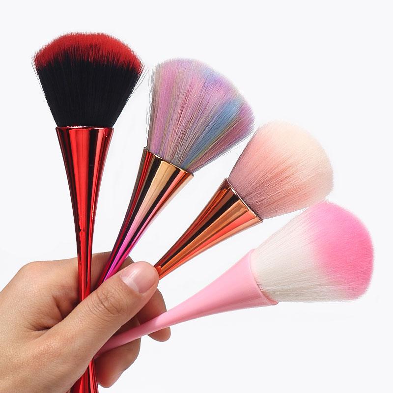 1pcs Cosmetic Brush Loose Powder Brush Oversized Highlighting Brush Blush Brush Soft Hair Makeup Fixing Powder Puff Beauty Tools