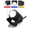 2Pcs Dual Color Light Auxiliary Spotlight Lamp LED Headlight Projector  Car Additional Lights