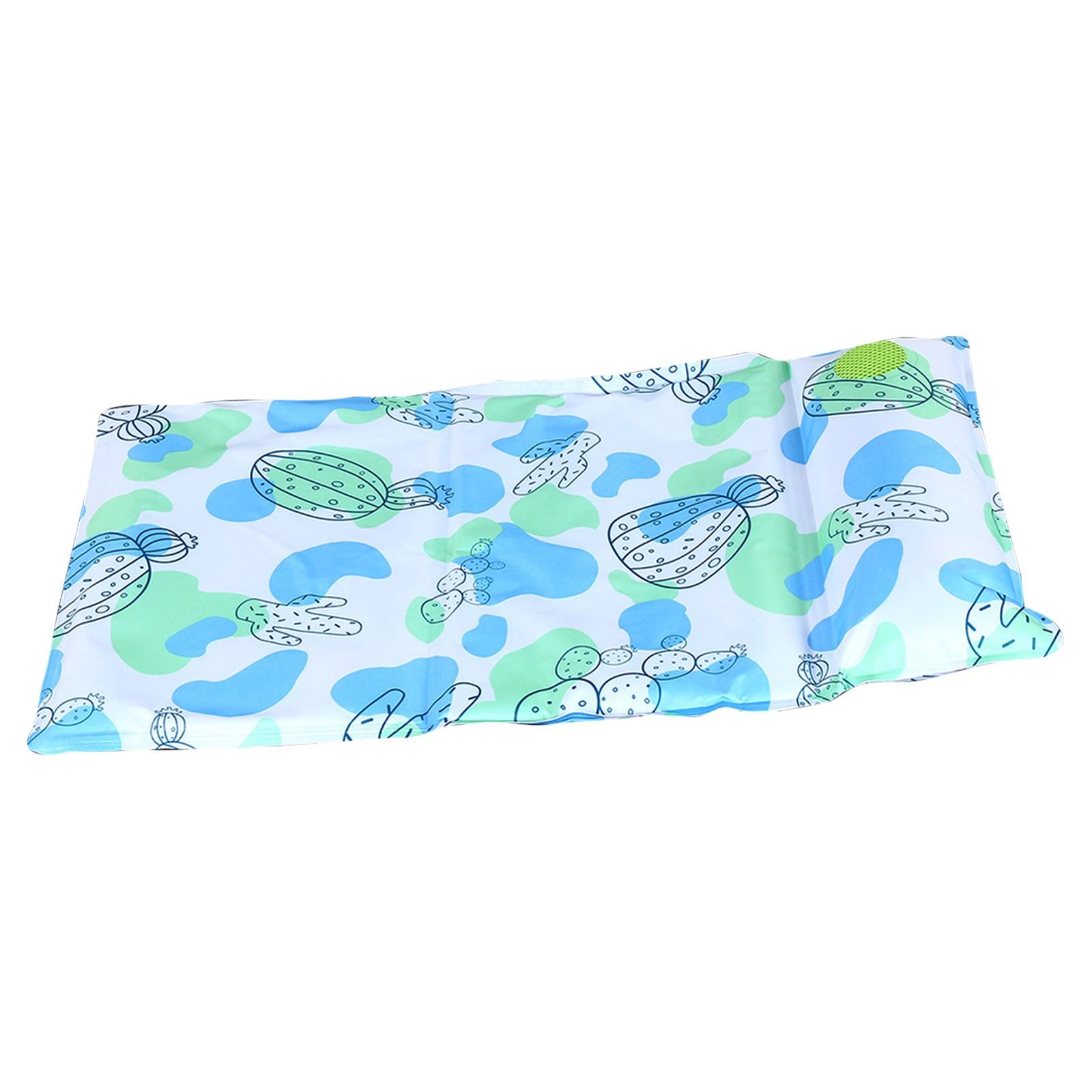 

Летний охлаждающий коврик для собак с нескользящим дном, охладитель для крупных собак, охладитель для домашних животных для собак, кошек, для помещений и улицы, диванов, кроватей, будок и полов 1500 мл S