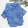 Pet Knitted Sweater Teddy Bichon Cat Pomeranian Schnauzer Yorkshire Dog Clothes Autumn And Winter Clothes