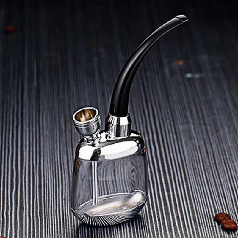 Mini Hookah with Shisha Accessories Portable Handheld Hookah Tool Water Pipe for Multifunctional Small Shisha Set