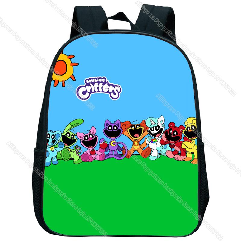 Critter Kindergarten Rucksack Catnap Dogday Kinder Schultasche Anime Trend Büchertasche Junge Mädchen Kinder Bagpack Reiserucksäcke