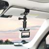 Suport pentru cameră pentru parasolar auto Rotație de 360 ​​de grade Blocare anti-alunecare Suport video Vlog rezistent la șocuri Suport pentru cameră sport pentru GoPro pentru Osmo Pocket 3