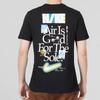Nike T Shirts Men's Black Crew Neck Moderate Straight Fit FB9775-010