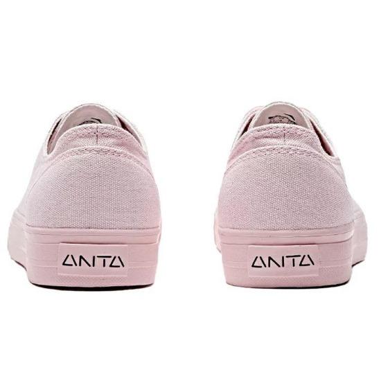 Anta Non-Slip Wear-Resistant Lightweight Low-Top Skate Shoes Women Sneaker Pink 92718901-7