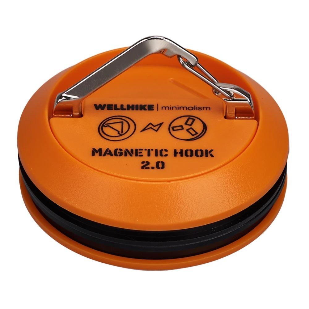

Магнитный подвес для лампы Многофункциональная подвесная пряжка Компактный зажим-защелка Козырек оранжевый