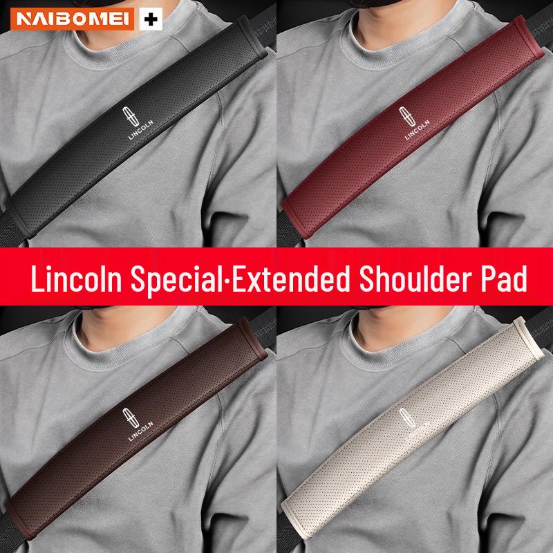 Seat Belt Shoulder Pad Cover for Lincoln MKC, Aviator, MKZ, Nautilus