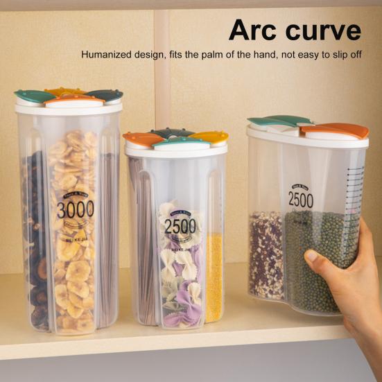 Cereal Containers Air Tight Safe PP Plastic Multi-purpose Food Storage Tank for Home