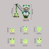 7Pcs Lonely Frog Noctilucent Car Accessories Cartoon Car Center Console Decoration OfficeDesk Computer Screen DecorationDollGift