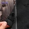 Men's Cashmere & Goose Down Lined Wool Blend Business Overcoat