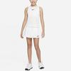 Nike Court Dri-FIT Victory Solid Logo Skirted Quick-Dry Comfortable Tennis Shorts Kids shorts White CV7575-100