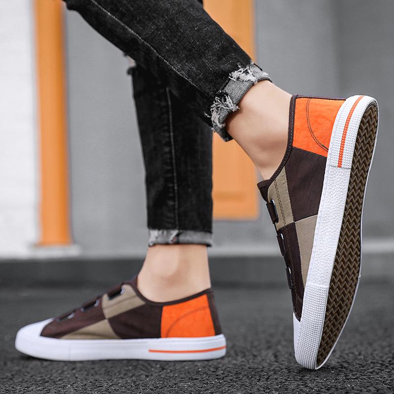 2024 Neue Canvas-Schuhe Atmungsaktive Herren-Sneaker Lässige Slipper Flats Mode Loafer Herren Jogging Sportschuh Zapatillas De Deporte