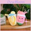 Plush Summer Fruit Shake Toy With Pp Cotton Filling For Kids And Collectors