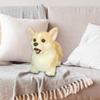 Cute Corgi Doll ,Pillow Hugging Pillows, Lifelike Cushion Realistic Stuffed Animal Plush Toy, for