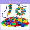 Educational Plastic Number Bead Sequencing Toy For Preschool Kids Learning And Fine Motor Skills Development