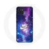 Case - MANIACASE - Samsung Galaxy A03 - Nike Logo - White - Flexible