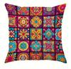 Pcs Boho Mandala Pillow Covers Colorful Ethnic Floral Decorative Pillowcases for Sofa Bedroom Living Room Home Decor