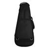 KIWAYA KLC-D-Ten/BK Ukulele Light Case for Tenor Sizes, Holds Two Ukuleles (Durable and Lightweight, with Retractable Shoulder Strap), Black