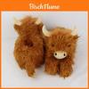 Highland Cow Plush Slipper Warm Indoor Home Xmas Gift