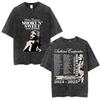 Sabrina Carpenter Short N Sweet Tour Washed Graphic Tshirt Men Women Summer Cotton Casual Oversized Short Sleeve T Shirts Tops